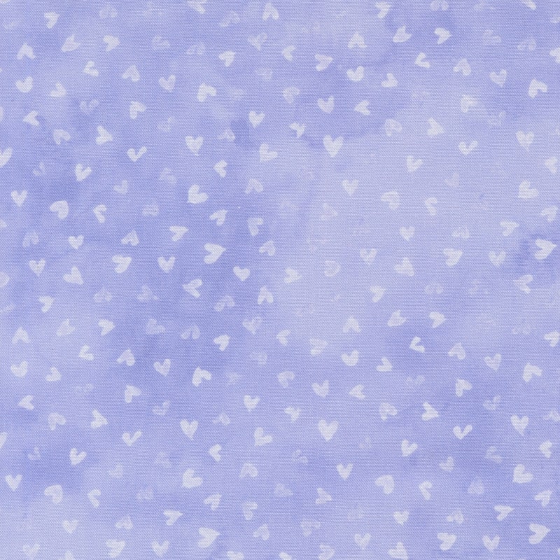 DELPHINIUM: Hearts in Lilac 24653 13 by Janet Clare for Moda DELPHINIUM: Hearts in Lilac 24653 13 by Janet Clare for Moda