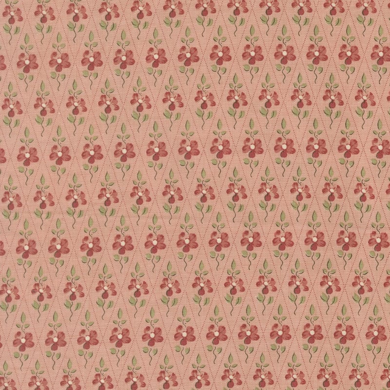FLEUR DE PARIS: Paquerette Floral  13997-16 Pale Rose  by French General
