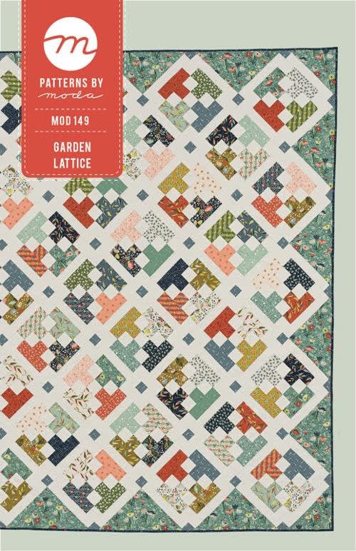 Garden Lattice Quilt Pattern by MODA