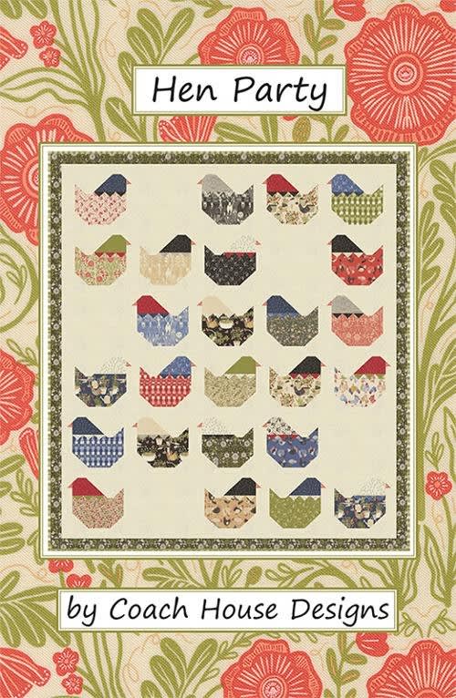 THE HENHOUSE: HEN PARTY Quilt Pattern by Coach House