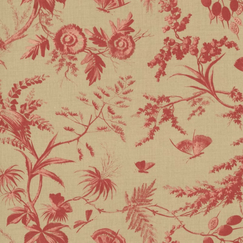 LE JARDIN ROUGE:    Le Jardin Rouge 36151-13 Roche Margueritte by French General for Moda Fabrics
