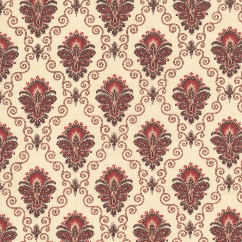 LE JARDIN ROUGE:    Le Jardin Rouge 36153-14 Pearl Camomille by French General for Moda Fabrics