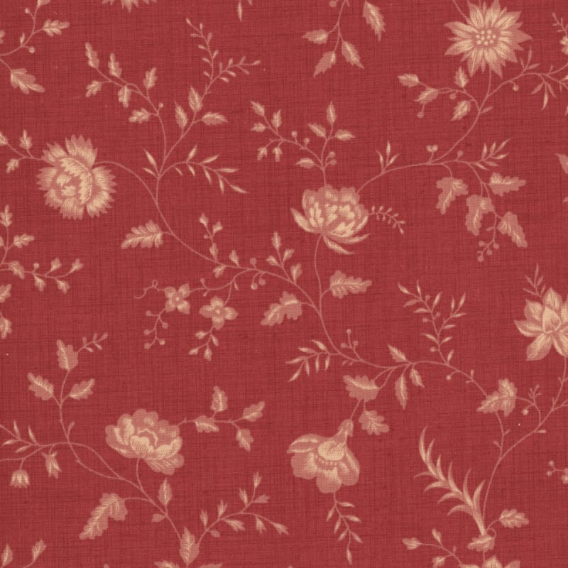 LE JARDIN ROUGE:    Le Jardin Rouge 36155-11 Rouge Dauphin  by French General for Moda Fabrics