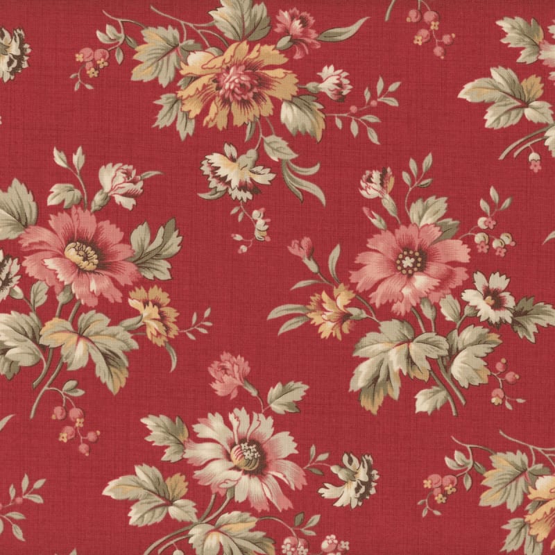 Joie de Vivre 13981-13 Rouge by French General