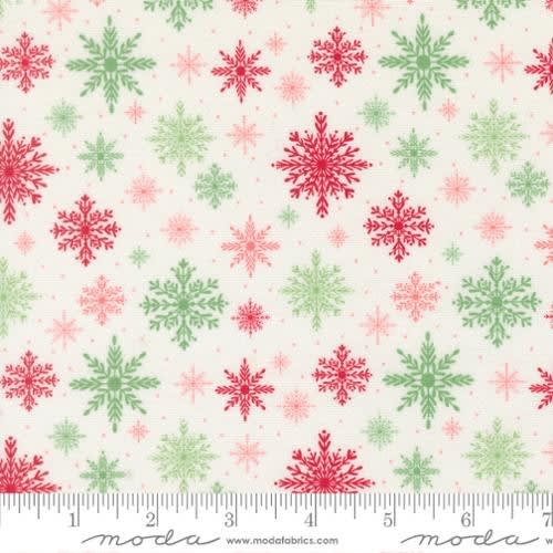 MERRILY ON HIGH Snow 43214 11 by Sweetfire Road MODA Fabrics