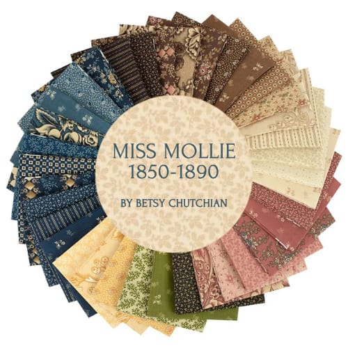 MISS MOLLIE: Half Yard Bundle by Betsy Chutchian for Moda MISS MOLLIE: Half Yard Bundle by Betsy Chutchian for Moda