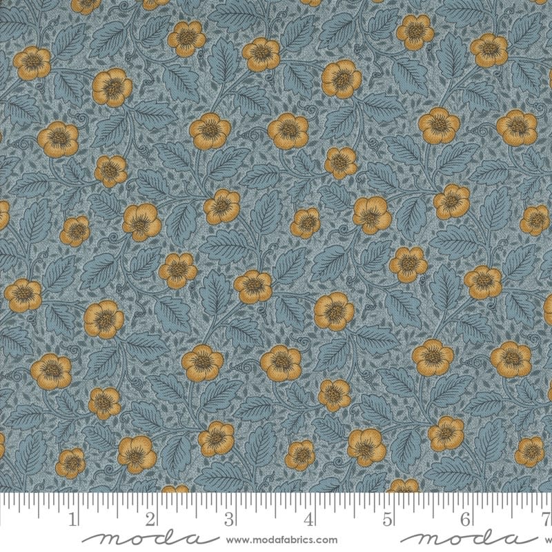 MORRIS MANOR   Antipodes Florals  Sky  8396 15