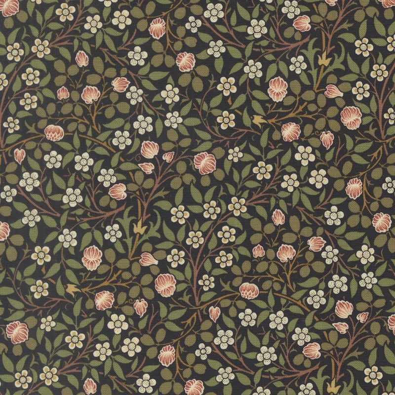 MORRIS MUSE:  Clover Ebony Black 13385 15