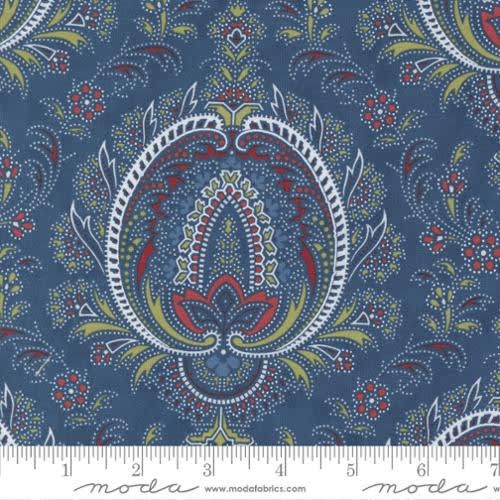Pomegranite Paisley Blue-from Union Square