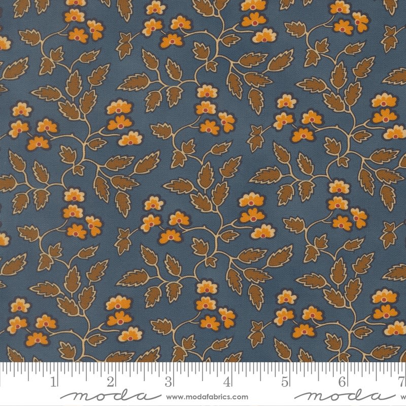 Pamelias Path Indigo 47550 15 by Betsy Chutchian for Moda Pamelias Path Indigo 47550 15 by Betsy Chutchian for Moda