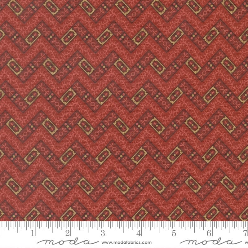 Pamelias Path Crooked Path Madder Red 47553 16 by Betsy Chutchian for Moda Pamelias Path Crooked Path Madder Red 47553 16 by Betsy Chutchian for Moda
