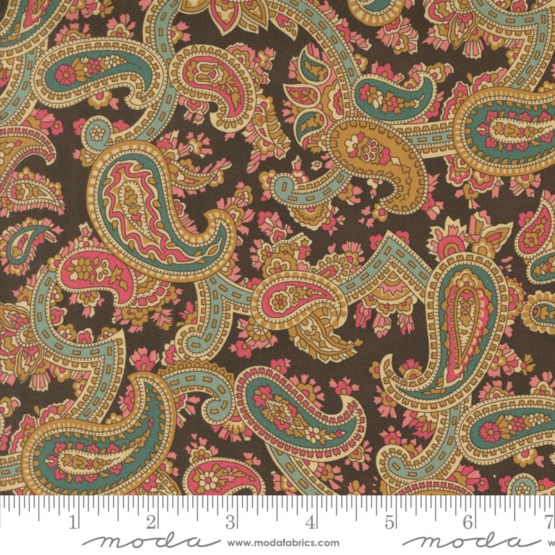 UNITY COLLECTION: Paisley Chocolate  46262-21