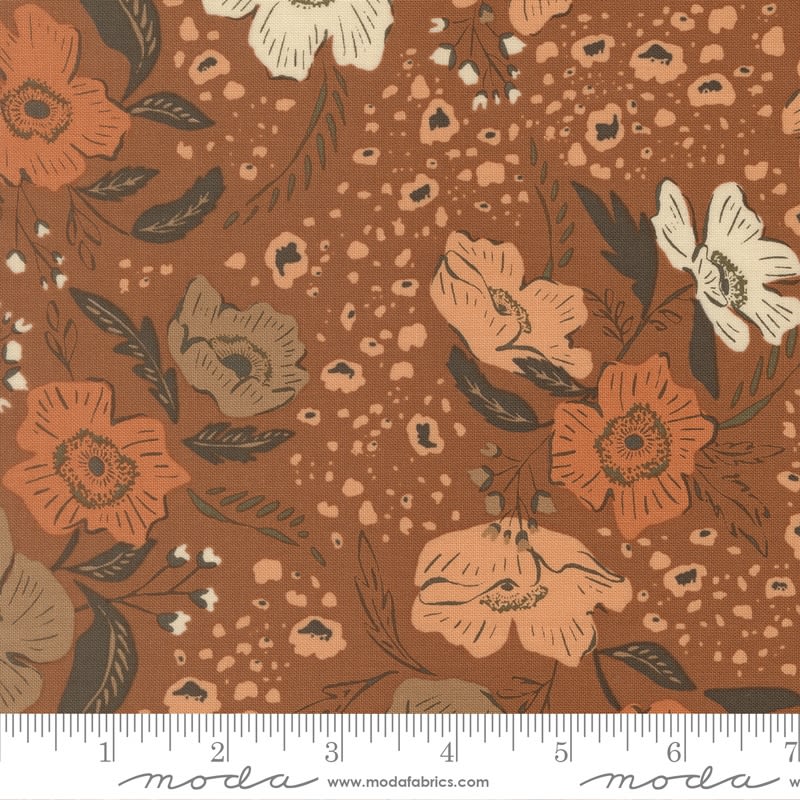 WELLSPRING Flora Dark Clay 45670 13 by Fancy That Design House