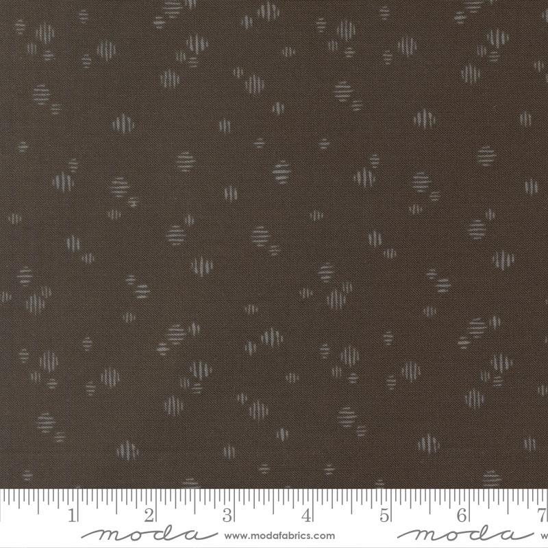 WELLSPRING Dashed  Charcoal 45676 19 by Fancy That Design House
