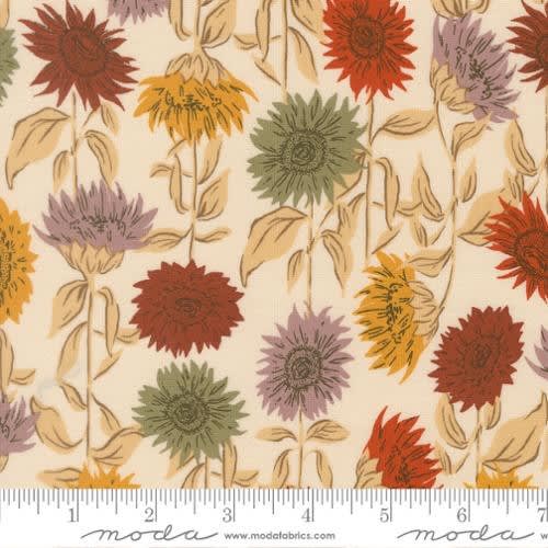 WINDFALL Sunflower Field Eggshell 45651 11 by Fancy That Design House