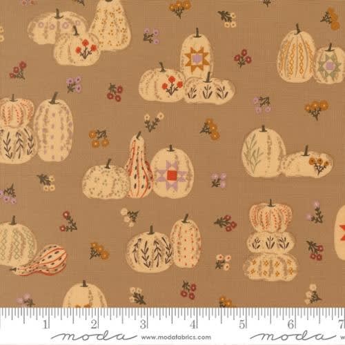 WINDFALL Pumpkin Patches Oatmeal 45653 13 by Fancy That Design House