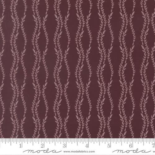 WINDFALL Vine Stripe Merlot 45656 25   by Fancy That Design House