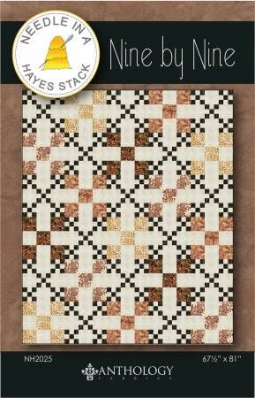 Nine by Nine Quilt Pattern from Needle In a Haystack