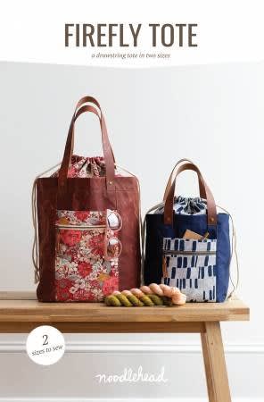 Tote or project bag can me made with this pattern