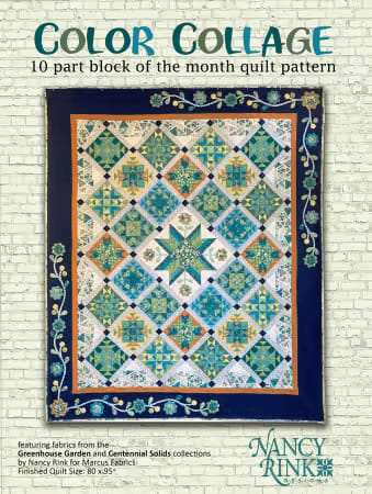 COLLAGE Quilt Pattern from Nancy Rink Designs
