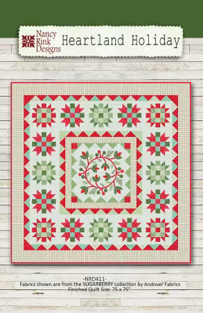 HHeartland HOLIDAY Quilt Pattern from Nancy Rink Designs