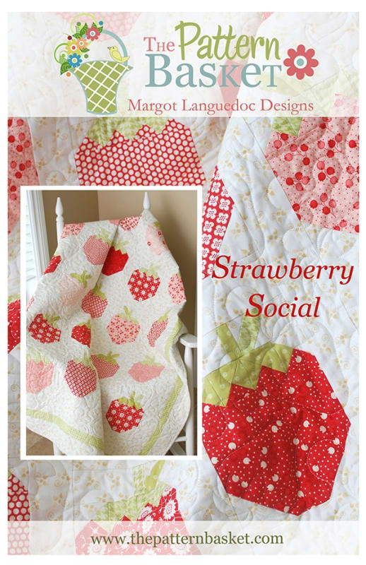 Strawberry Social Quilt Pattern by Pattern Basket