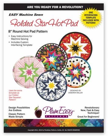 Rounded Folded Star Hot Pad Pattern