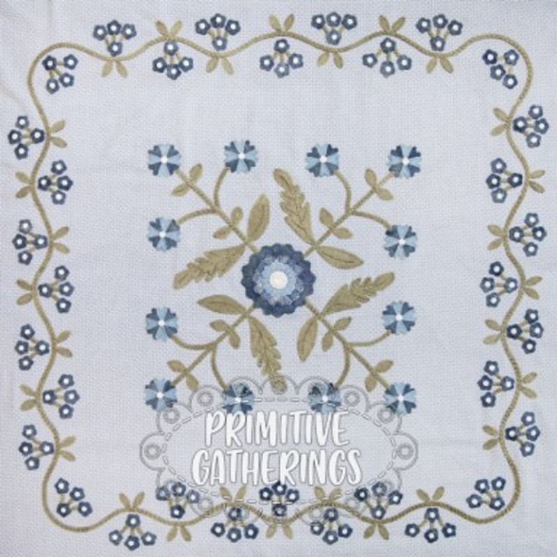 BLUE HAWAII QUILT PATTERN PRI-871  by Primitive Gatherings