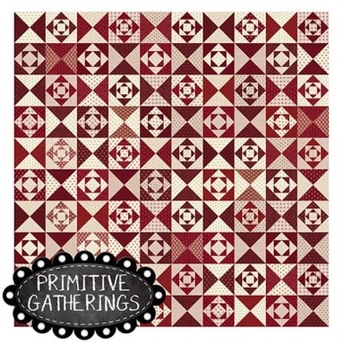I Think I'm in Love Quilt Pattern  by Primitive Gatherings