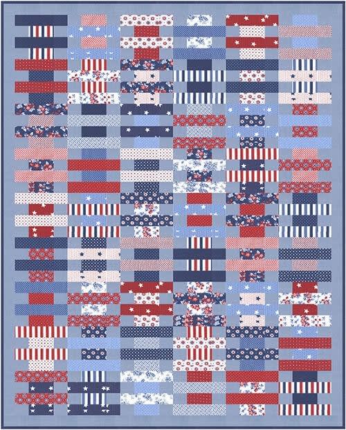 Pioneer Day Quilt Pattern by Prairie Grass Patterns