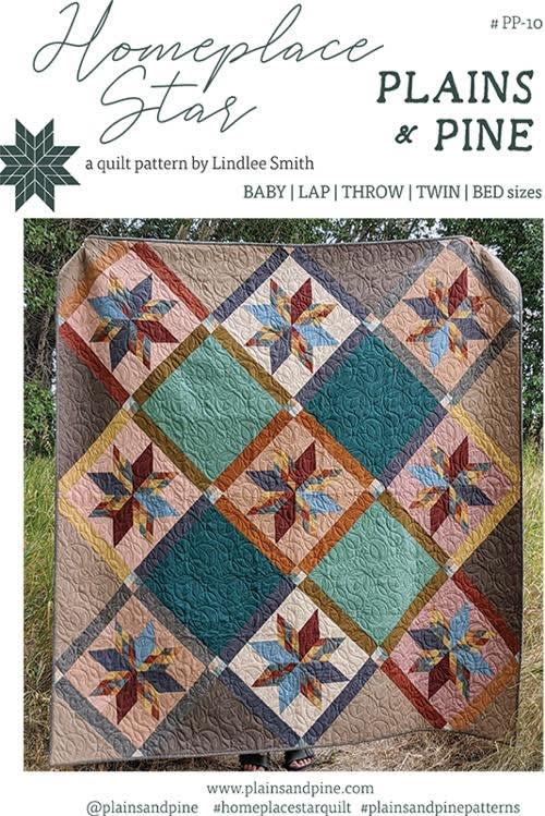 Homeplace Star Quilt Pattern by Plains & Pine