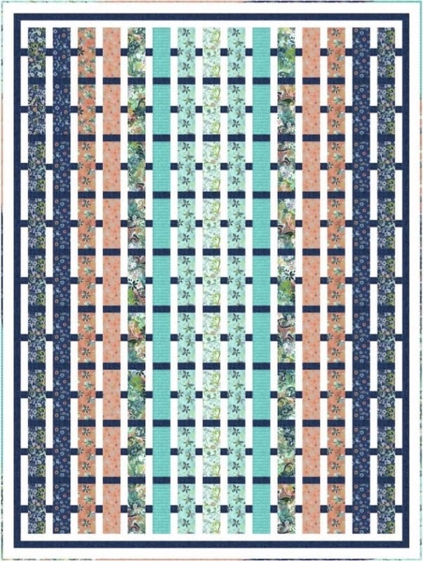 Enchanted Lattice Quilt Pattern by Pine Tree Country Quilts