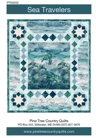 SEA TRAVELERS Quilt Pattern by Pine Tree Country Quilts