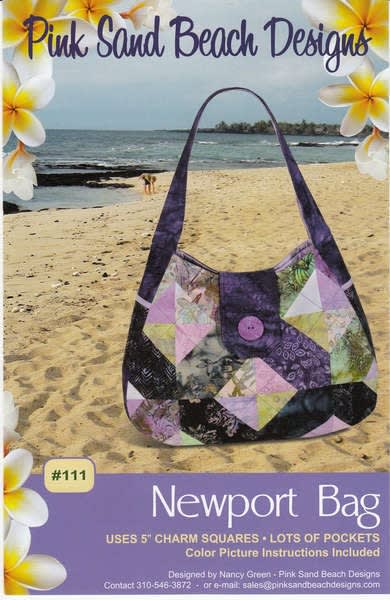 Newport Bag Pattern by Pink Sand Beach Designs