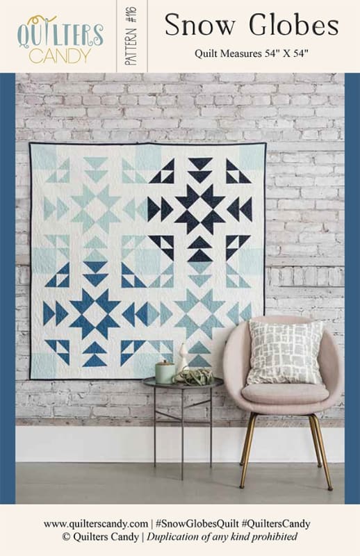 Snow Globes Quilt Pattern by Quilter's Candy