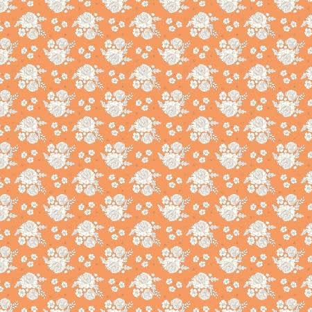 Bloomberry Petit Flowers Tangerine