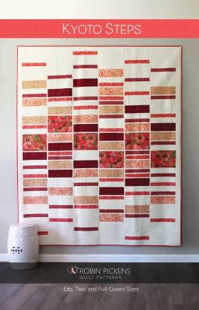 Kyoto Steps Quilt Pattern from Robin Pickens