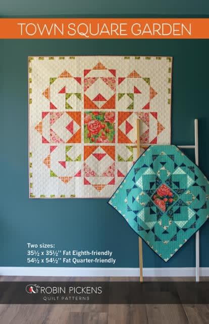 Town Square Garden Quilt Pattern from Robin Pickens
