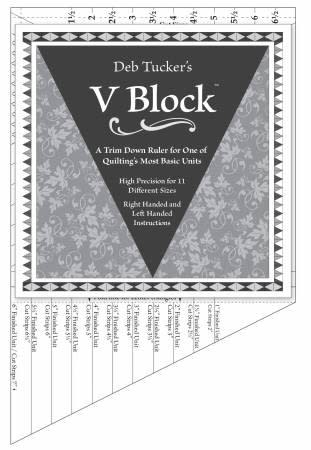 Studio 180 V Block Ruler by Deb Tucker