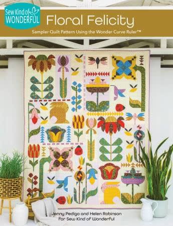Floral Felicity Quilt Pattern Book from Sew Kind of Wonderful