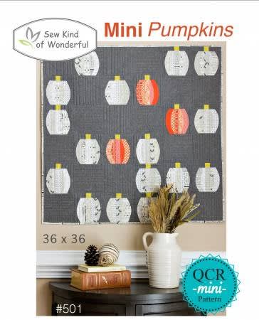 Sew Kind of Wonderful Mini Pumpkins Quilt Pattern
