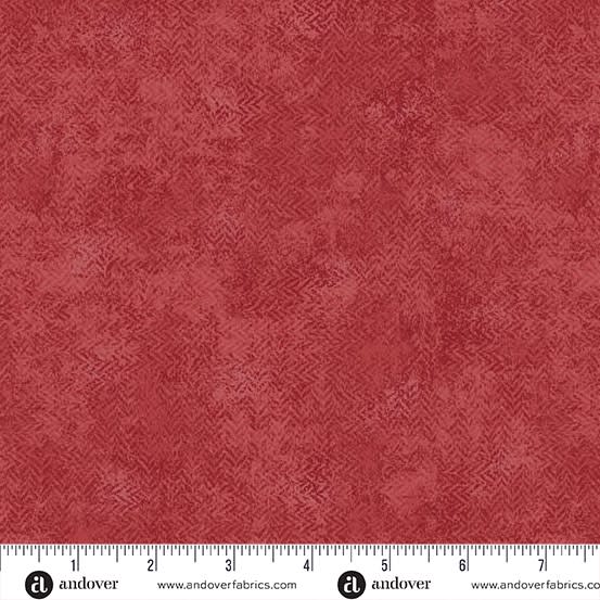 Tea Dye in Red Apple shows a highly textured  Red Apple fabric swatch.