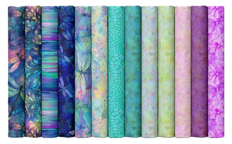 Dragonfly Illusions:  Half Yard  Bundle