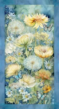 Multi Forest Whisper Panel 24in # CD3680-MULTI Timeless Treasures