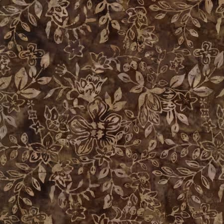 HAYRIDE: Tonga Batik B1944-ACORN FLORAL & VINE