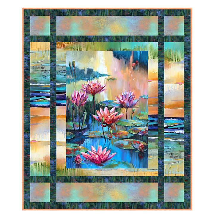 LOTUS PICTURE PERFECT Quilt Pattern byTourmaline & Thyme