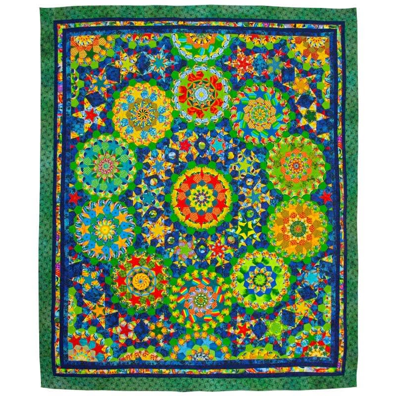 Never A Dull Moment Quilt Pattern & Paper Pieces by Willyne Hammerstein