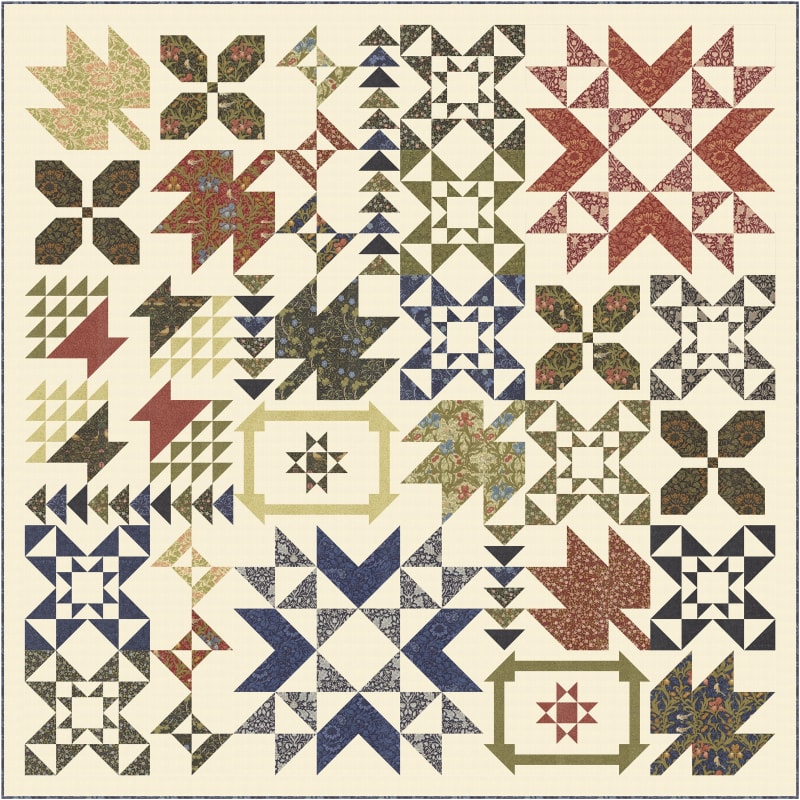 OH HAPPY DAY Quilt Pattern by Wendy Sheppard