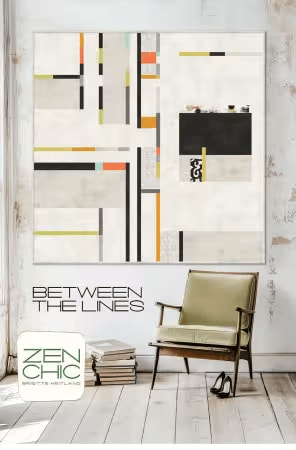 BETWEEN THE LINES Quilt Pattern by Zen Chic