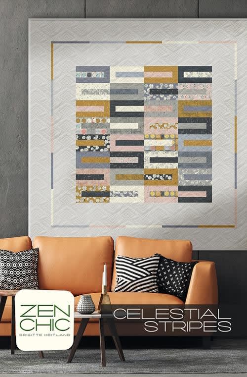 CELESTIAL STRIPE Quilt Pattern by Zen Chic